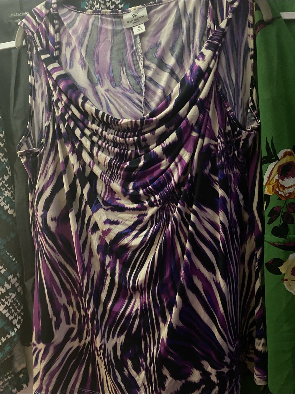 Notations Lane Bryant Worthington Tops &Blazer. Lot of 5. Size XL - Picture 5 of 10